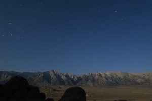 Night time in the hills. (Like my parents I was there during a full moon so I could not get any real star photos. I'm guessing it's the curse of the Harris family..)