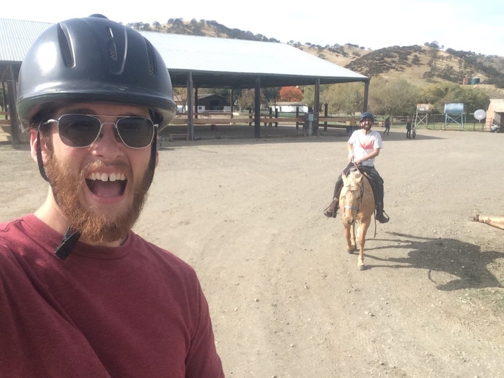 Horse back riding for the win!