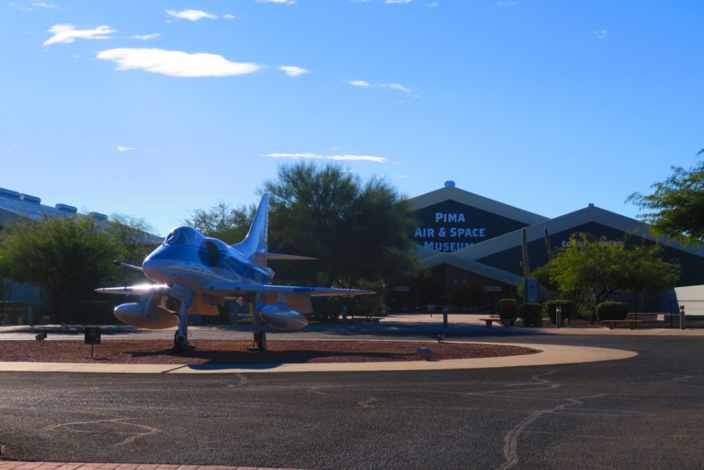 The Pima Air & Space Museum in Tucson, AZ. My dad and I visited years ago, so it was nice to go back and see the new exhibits!