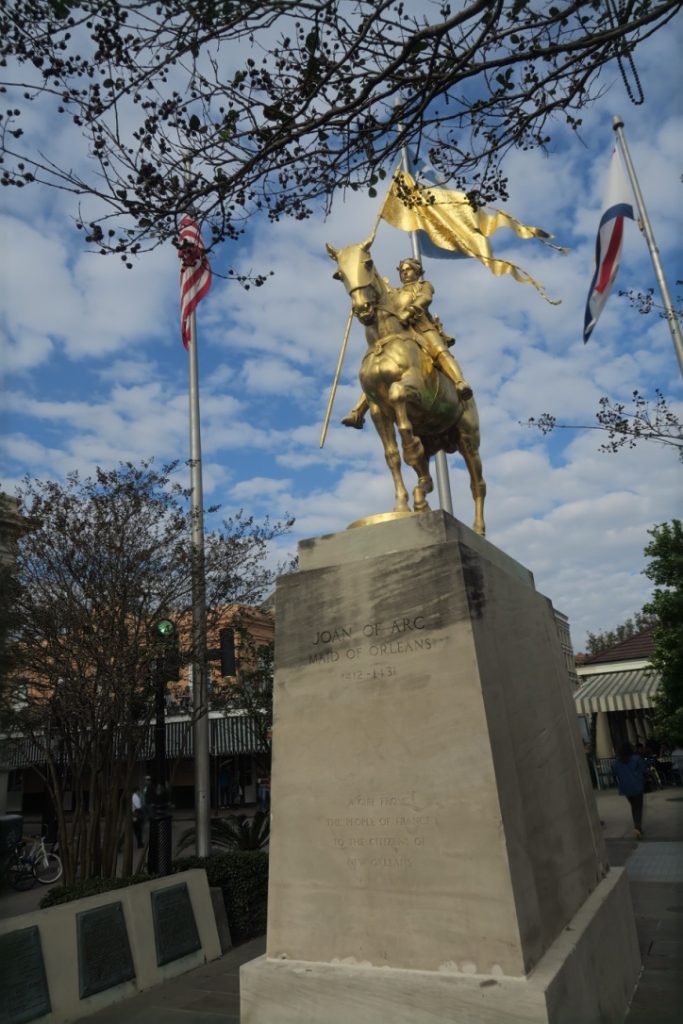 One of the many sites in the French Quarter 